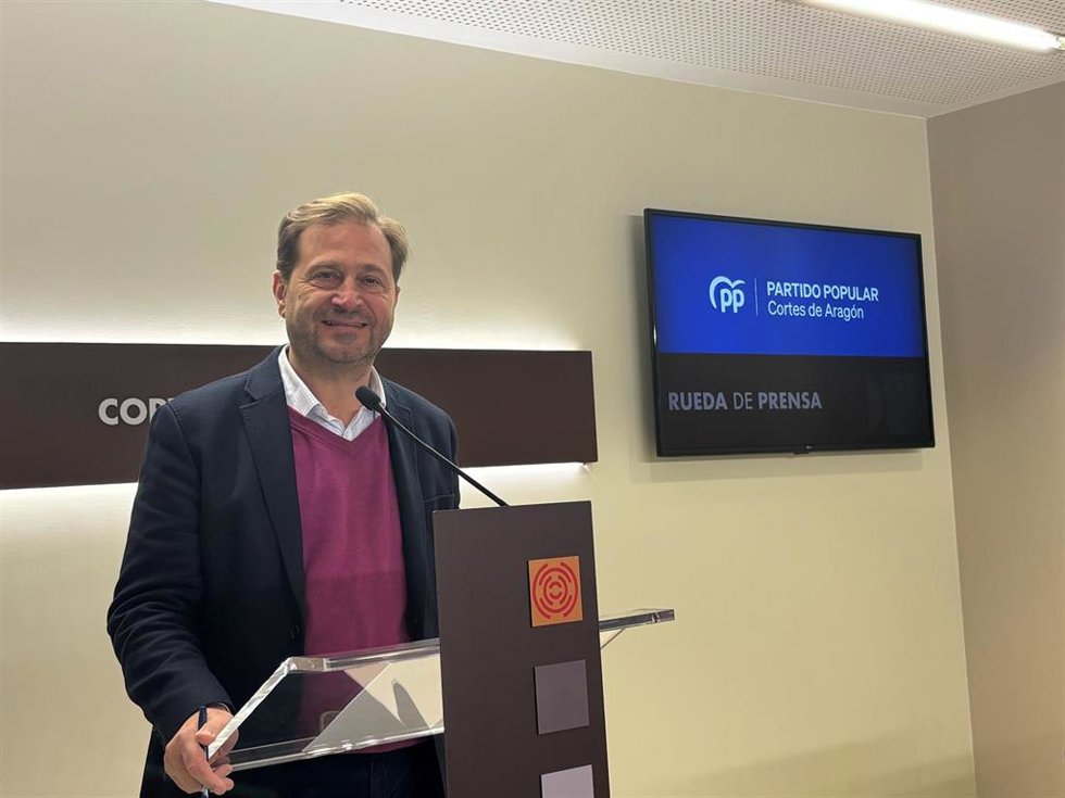 El portavoz del PP en las Cortes, Fernando Ledesma.