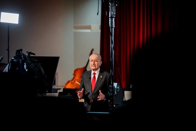 Mensaje de fin de año del alcalde de Málaga, Francisco de la Torre.