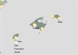 Predicción meteorológica para hoy, jueves 1 de enero.