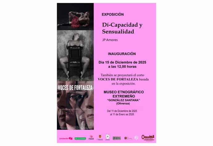 Exposición en Olivenza sobre sensualidad de personas con discapacidad