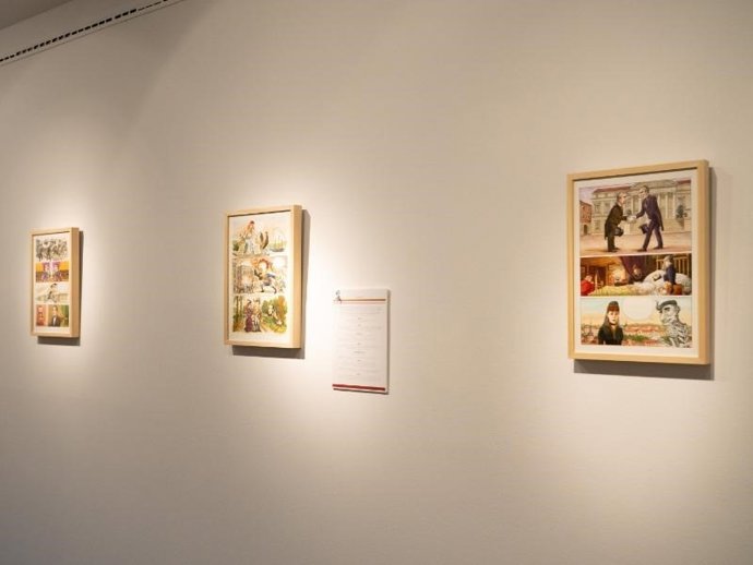 Exposición sobre Sagasta en formato comic en el Museo de La Rioja