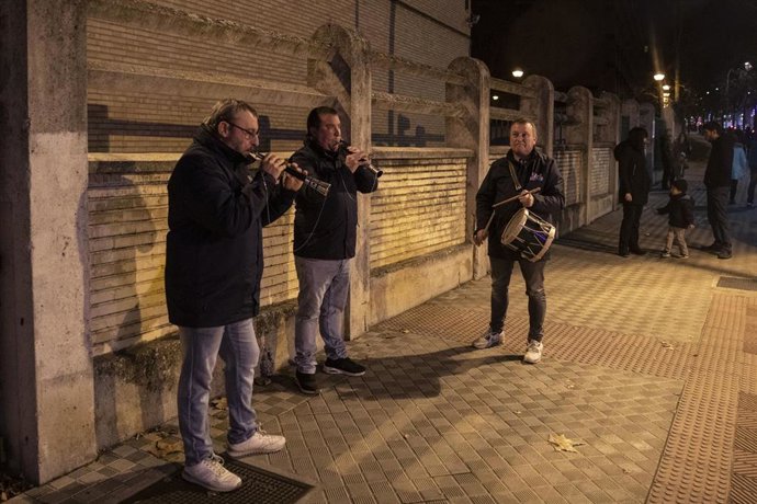 Actuaciones musicales en los barrios de Pamplona.