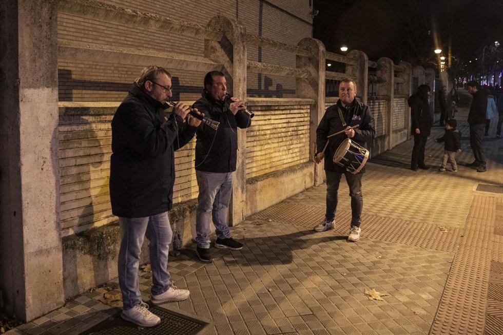 Actuaciones musicales en los barrios de Pamplona.