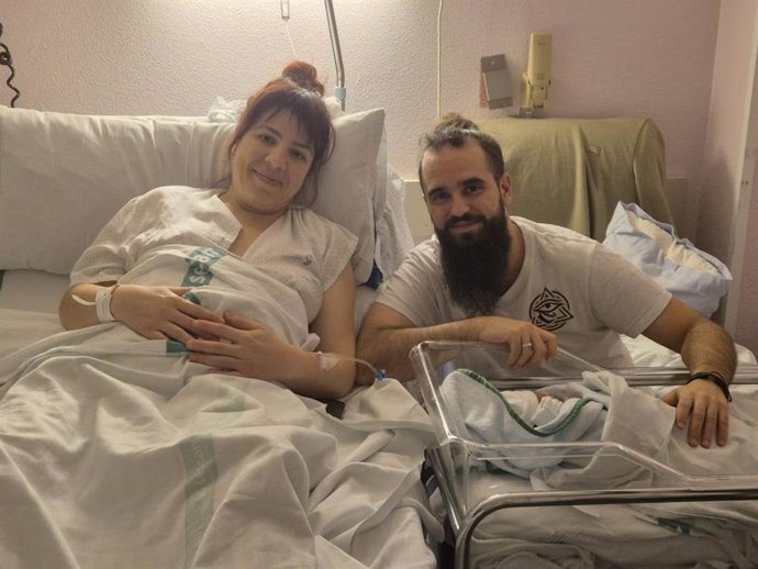 Uno de los primeros bebés de 2026 en Castilla-La Mancha.