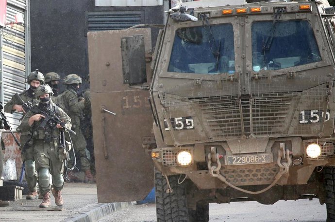 Militares israelíes en Cisjordania (archivo)