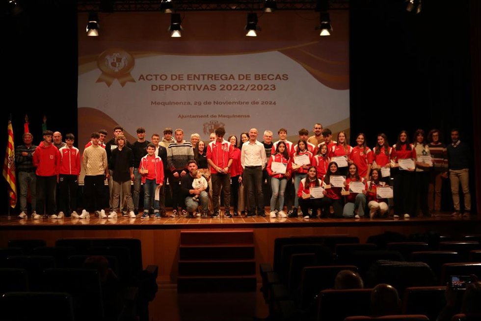 Becarios deportivos de Mequinenza.