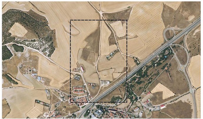 Ubicación de la traída de aguas al Archivo de Simancas encargada por Felipe II en el siglo XVI en la que realiza trabajos la Junta.