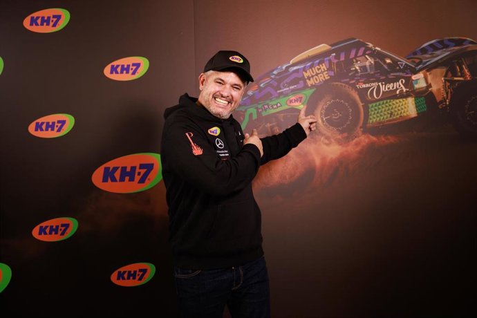 El chef y piloto Nandu Jubany en un evento con KH-7