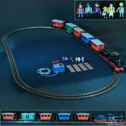 Locomotora Playmobil, subastada por 877 euros en todocoleccion