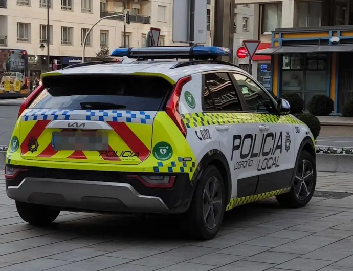Policía Local de Logroño, coche patrulla