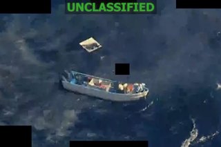 Embarcación bombardeada por Estados Unidos