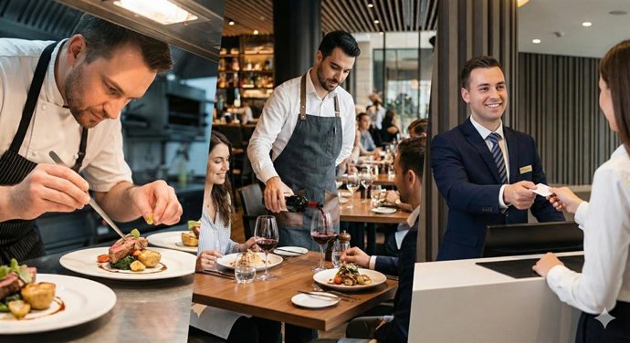 Sector de hostelería.