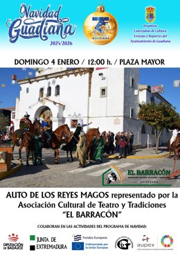Auto de los Reyes Magos en Guadiana (Badajoz)