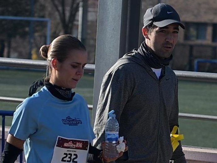 AMELIA BONO Y ALEJANDRO REINA PARTICIPAN EN LA SAN SILVESTRE DE LAS ROZAS