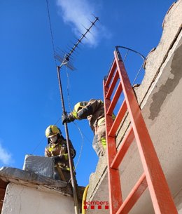 Intervención en Prades (Tarragona)