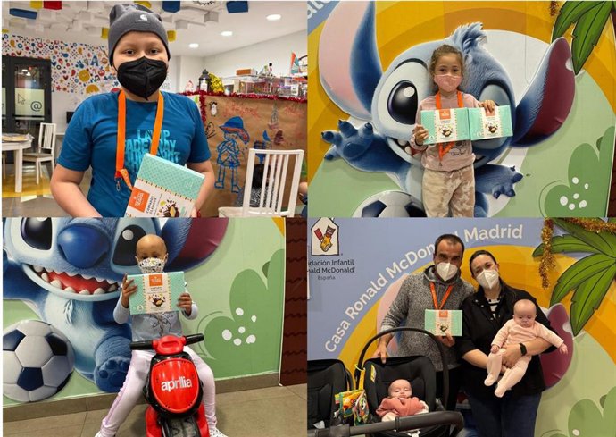 Chocolates Trapa endulza la navidad de las familias de la mano de la Fundación Infantil Ronald McDonald