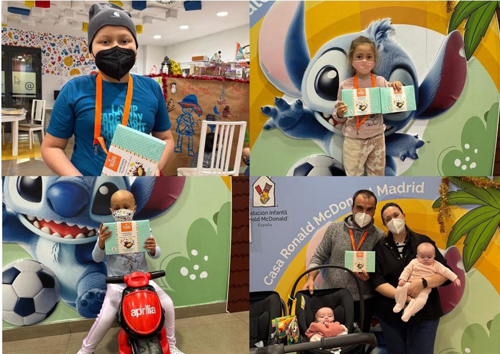 Chocolates Trapa endulza la navidad de las familias de la mano de la Fundación Infantil Ronald McDonald