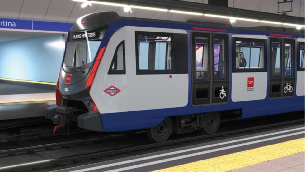 Convoy de Metro de la nueva Línea 6