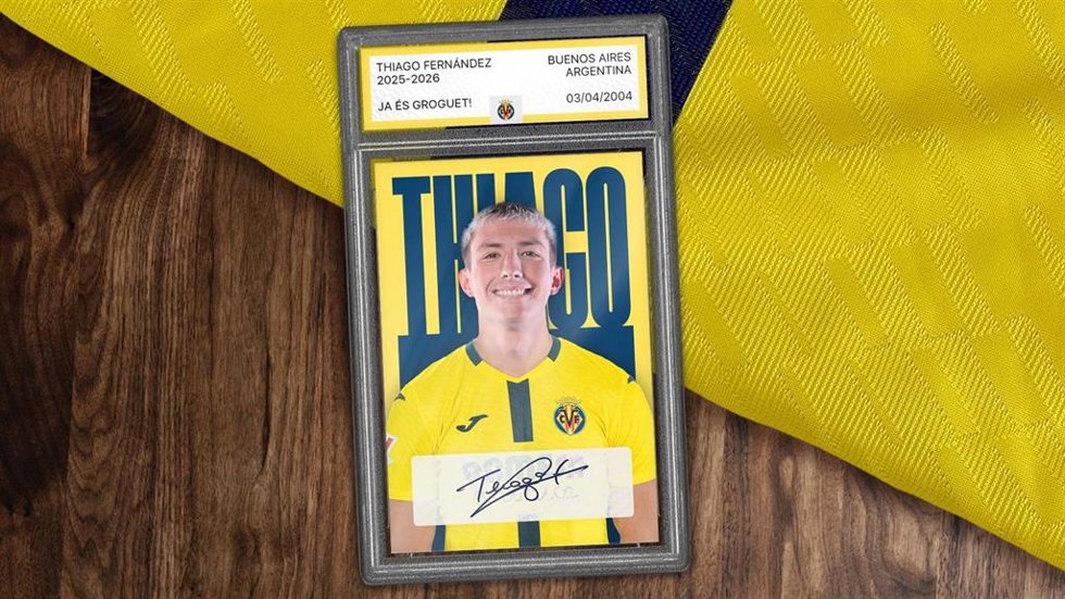 El Villarreal firma al mediapunta argentino Thiago Fernández hasta 2031