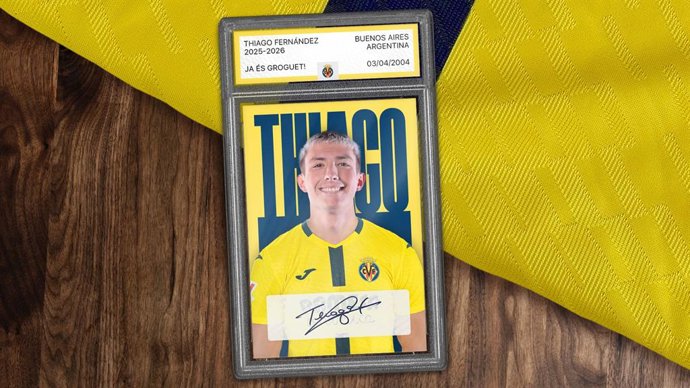 El Villarreal firma al mediapunta argentino Thiago Fernández hasta 2031