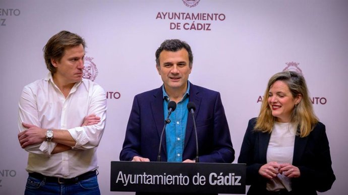 El alcalde de Cádiz, Bruno García, en rueda de prensa tras la Junta de Gobierno Local de este viernes 2 de enero de 2026