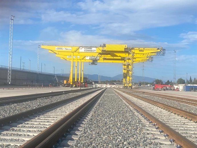 Un dels trams del corredor del mediterrani.