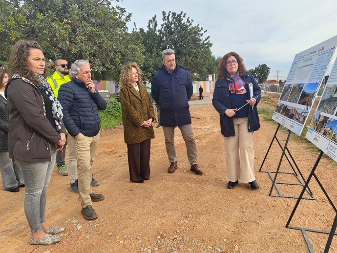 Visita a la passarel·la de Torrent