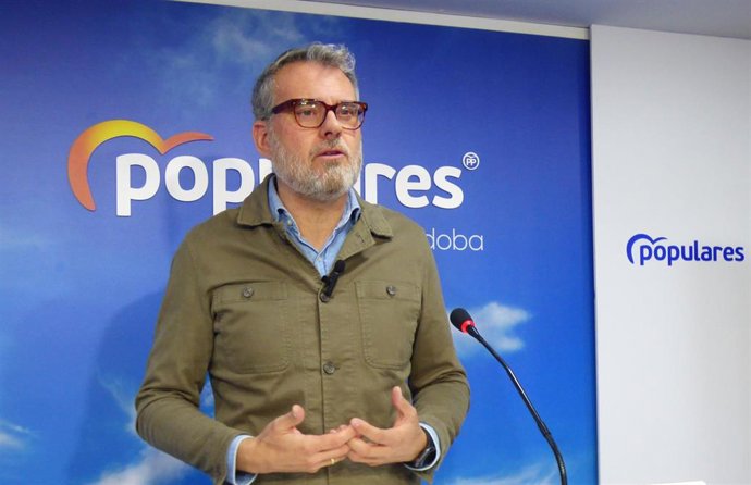 Archivo - El parlamentario autonómico del PP de Córdoba y miembro de la comisión de Empleo, Empresa y Trabajo Autónomo del Parlamento andaluz, Javier Vacas.