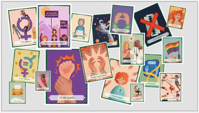Imagen de recurso de uno de los juegos no sexistas impulsados por la Diputación.