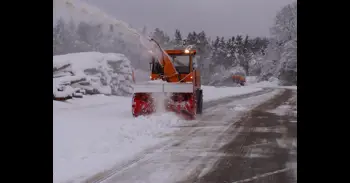 Movilizados hasta 68 equipos quitanieves ante la previsión de nevadas en Navarra a cualquier cota a partir del domingo
