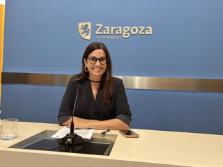 Archivo - La consejera municipal de Medio Ambiente y Movilidad del Ayuntamiento de Zaragoza, Tatiana Gaudes.