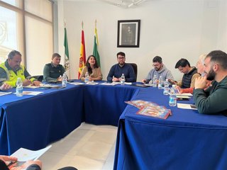 Reunión del Plan de Seguridad para la cabalgata de Reyes de Higuera de la Sierra.