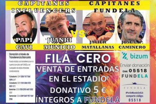 Cartel del partido #PorUnMundoSinELA.