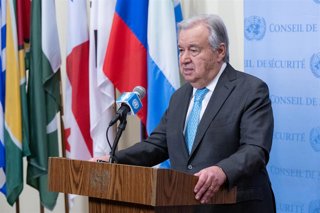 Imagen de archivo del secretario general de la ONU, António Guterres