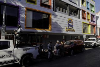 Efectivos de emergencias en México.