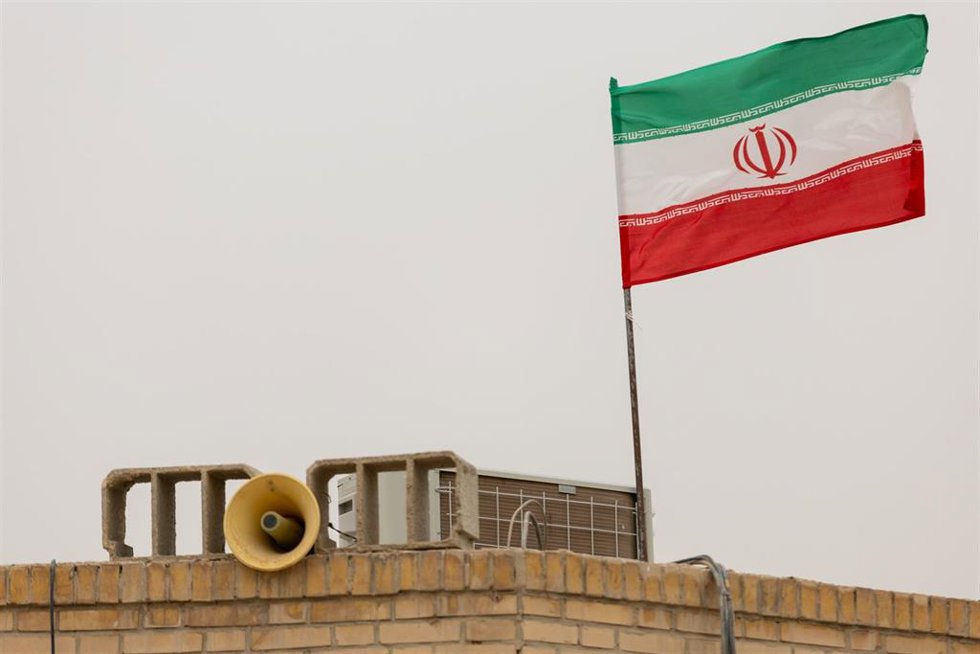 Bandera de Irán.