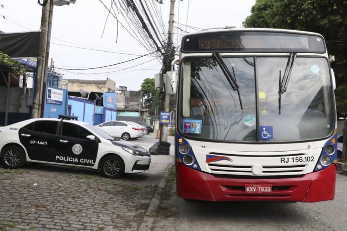 Archivo - Arquivo - 24 de outubro de 2024, Rio de Janeiro, Rio de Janeiro, Brasil: Rio de janeiro (rj), 24/10/2024 - operação/tiro/polícia/rj - uma operação no complexo israel, em irajá, na zona norte do rio de janeiro, com a chegada da polícia, houve