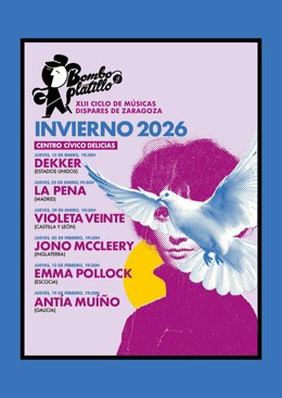 Cartel de la edición de invierno de 'Bombo y Platillo'.