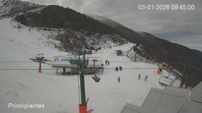 Valdezcaray abre este sábado con tres pistas y 1,7 kilómetros esquiables