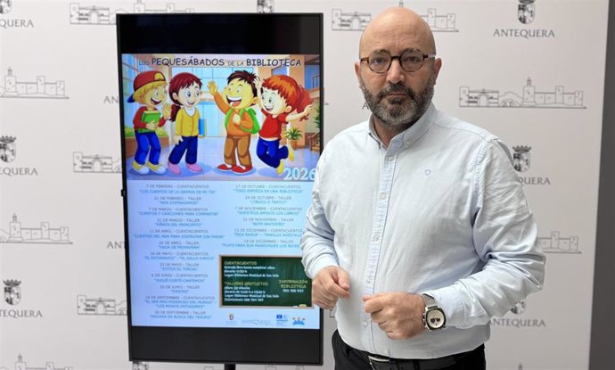 El responsable de Cultura del Ayuntamiento de Antequera, José Medina Galeote