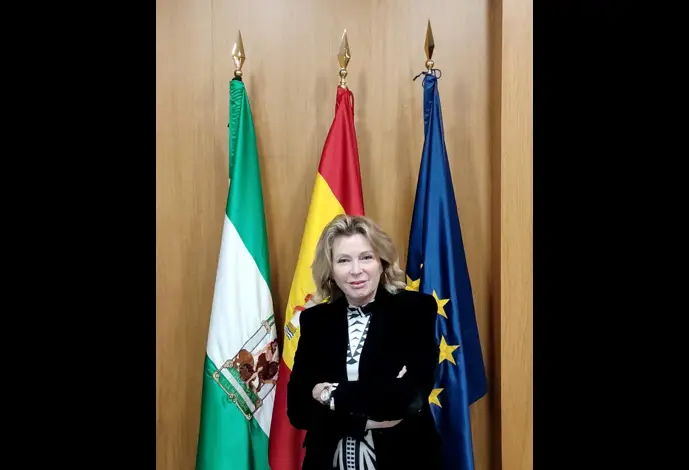 La delegada territorial de Empleo, Formación y Trabajo Autónomo en Málaga, Carmen Sánchez Sierra.