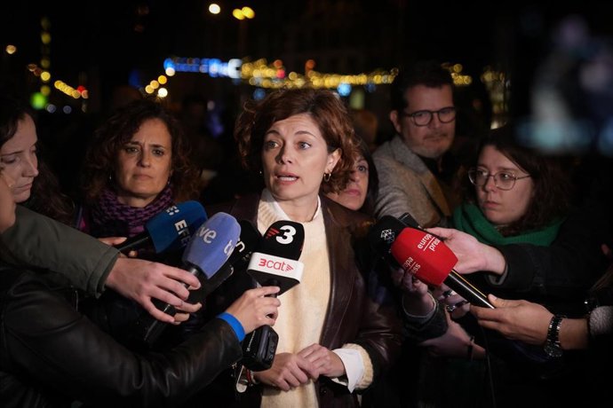 Archivo - La secretaria general de ERC, Elisenda Alamany