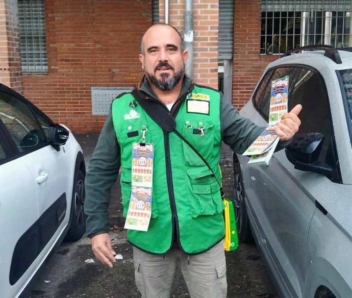 El vendedor de la ONCE en Córdoba, José Manuel.