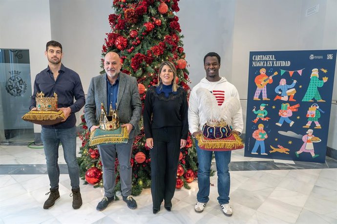 Los Reyes Magos adelantan su llegada a Cartagena por las lluvias y harán un pasacalles este sábado