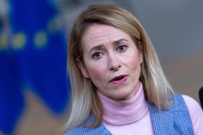 La Alta Representante de la Unión Europea para Política Exterior, Kaja Kallas.