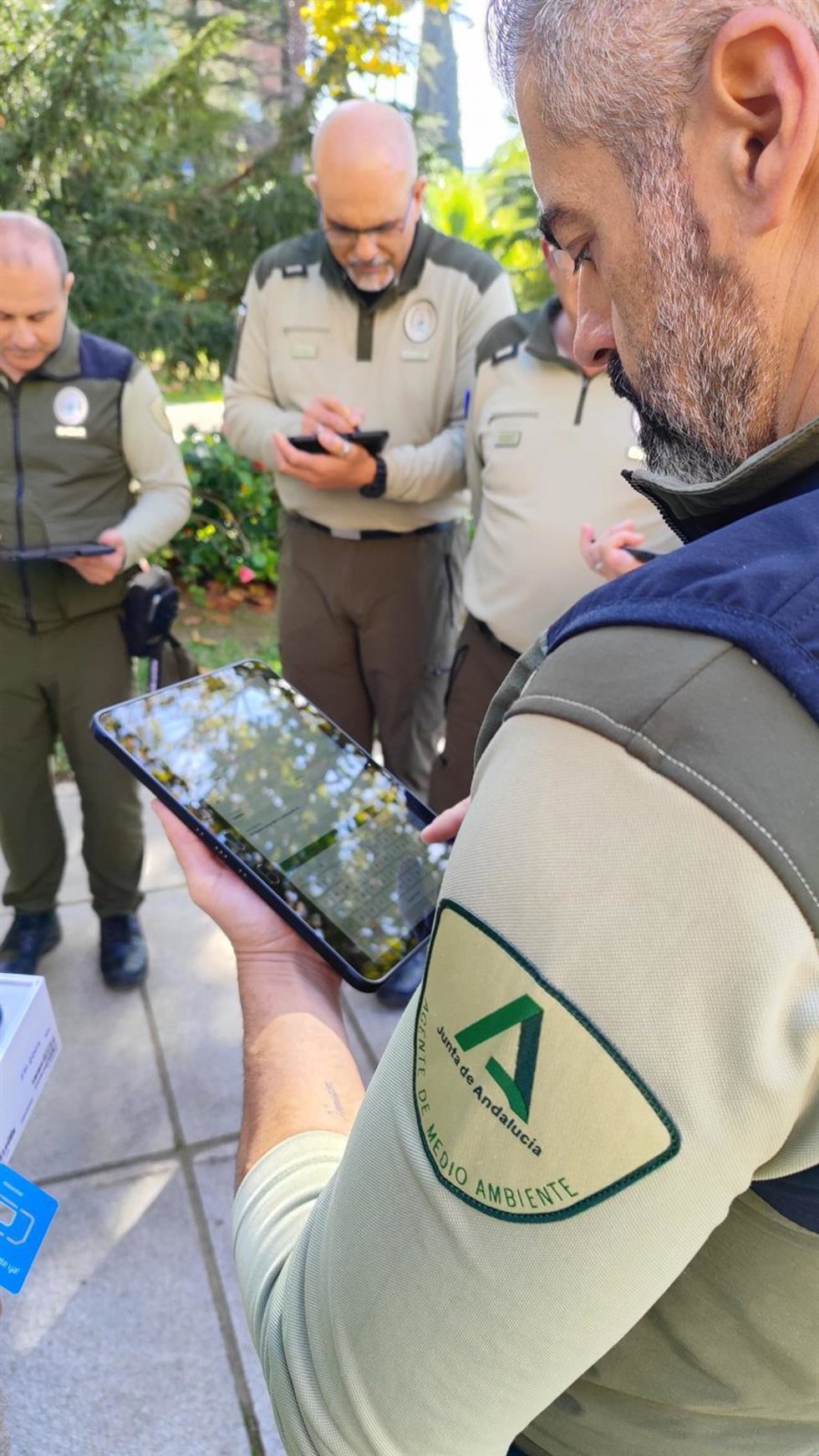 Agente de Medio Ambiente de la Junta de Andalucía.