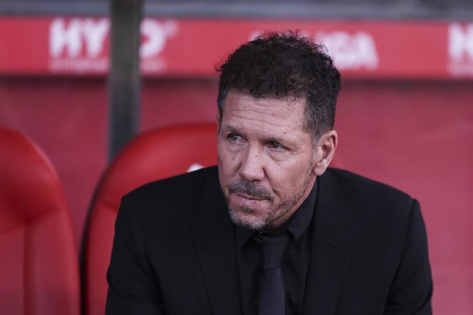 Diego Pablo Simeone, entrenador del Atlético de Madrid