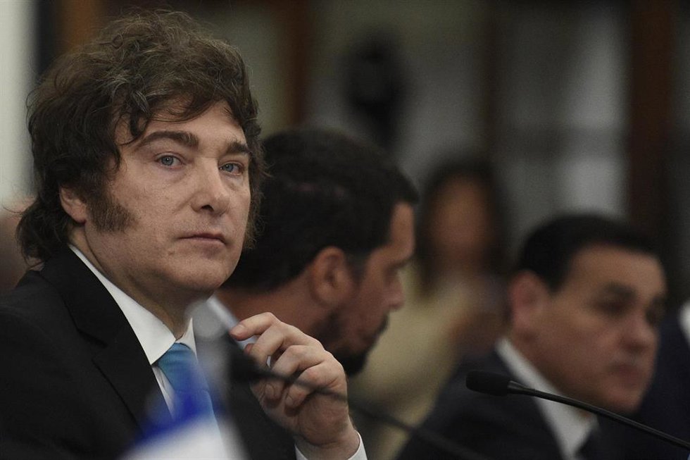 El presidente de Argentina, Javier Milei 
