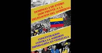 Convocan "de manera urgente" una concentración mañana en Logroño tras los ataques ocurridos en Venezuela