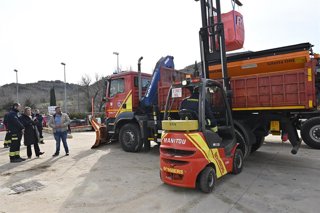 La Diputación activa de forma preventiva el dispositivo especial por la previsión de nevadas